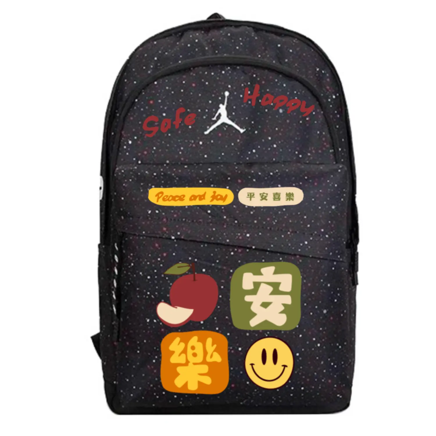 Jordan Полиэстеровый рюкзак Тубас унисекс черный, Peaceful Joy
Jordan Полиэстеровый рюкзак Тубас унисекс черный, Peaceful Joy