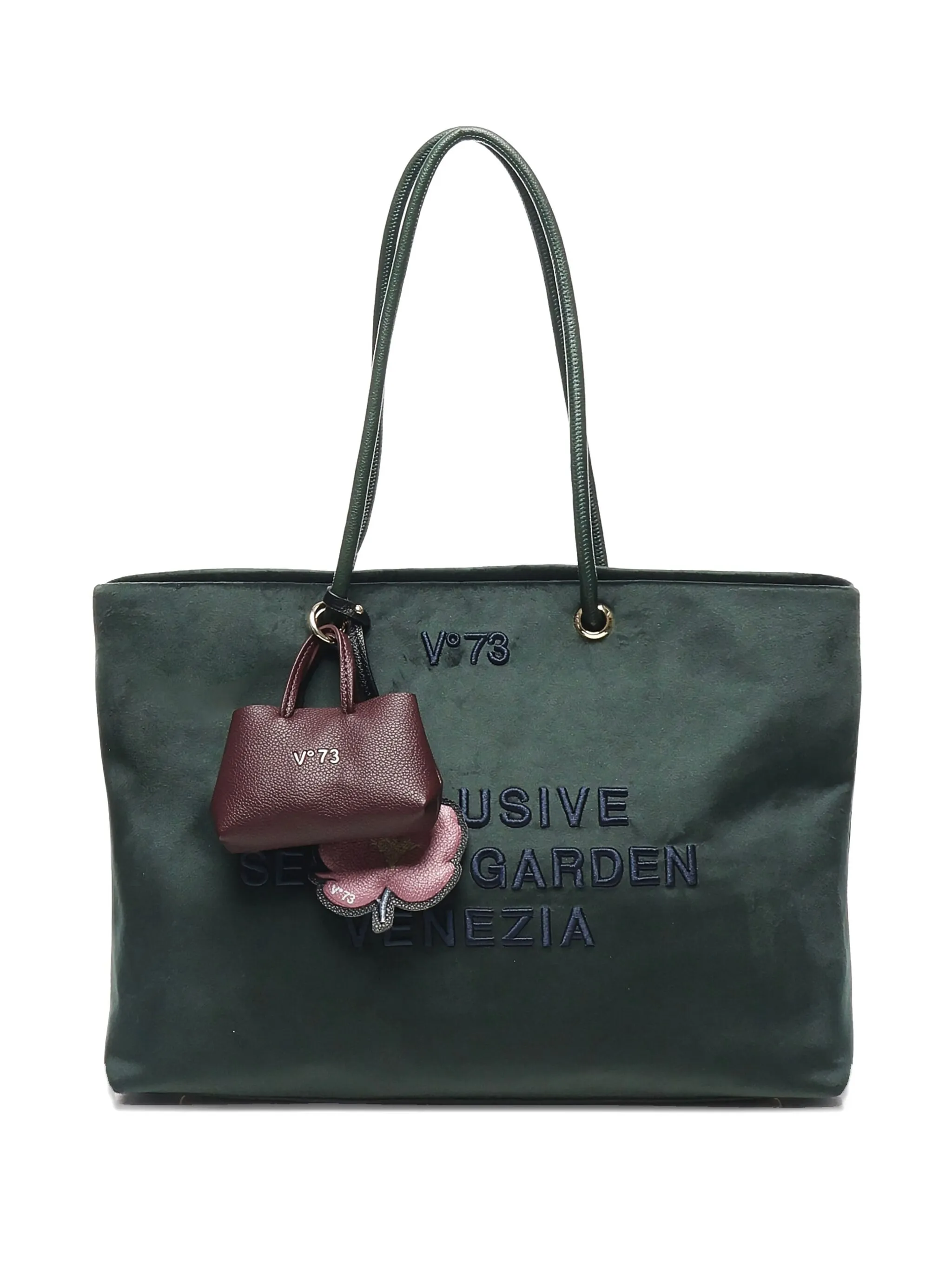 Сумка-тоут с вышивкой V°73, зеленый
Сумка-тоут с вышивкой V°73, зеленый