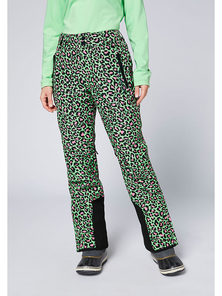 Chiemsee Лыжные/сноубордные штаны зеленого/черного/розового цвета
Chiemsee Лыжные/сноубордные штаны зеленого/черного/розового цвета