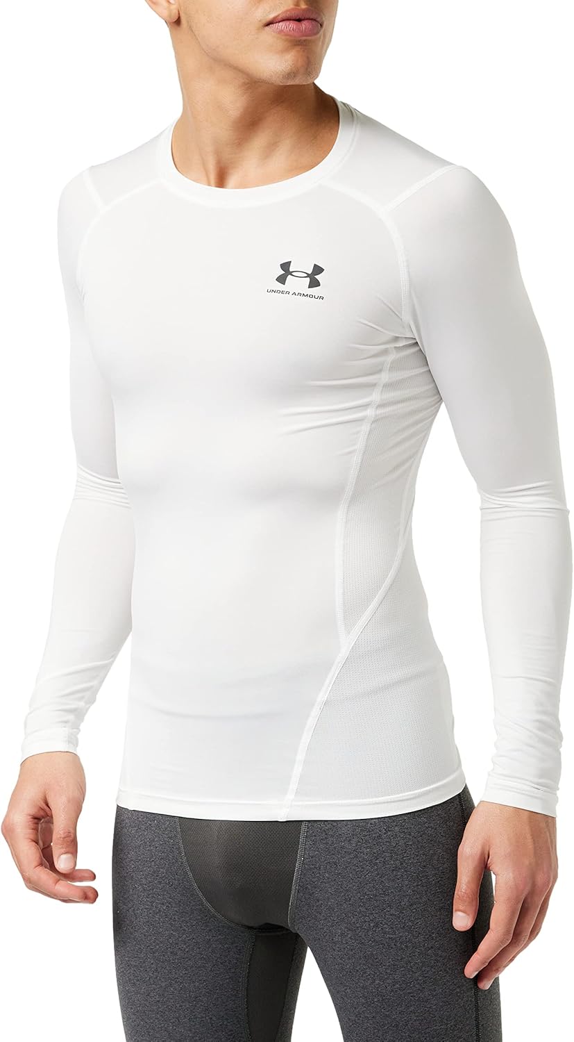 Under Armour мужская футболка HeatGear Compression с длинным рукавом, White/Black
Under Armour мужская футболка HeatGear Compression с длинным рукавом, White/Black