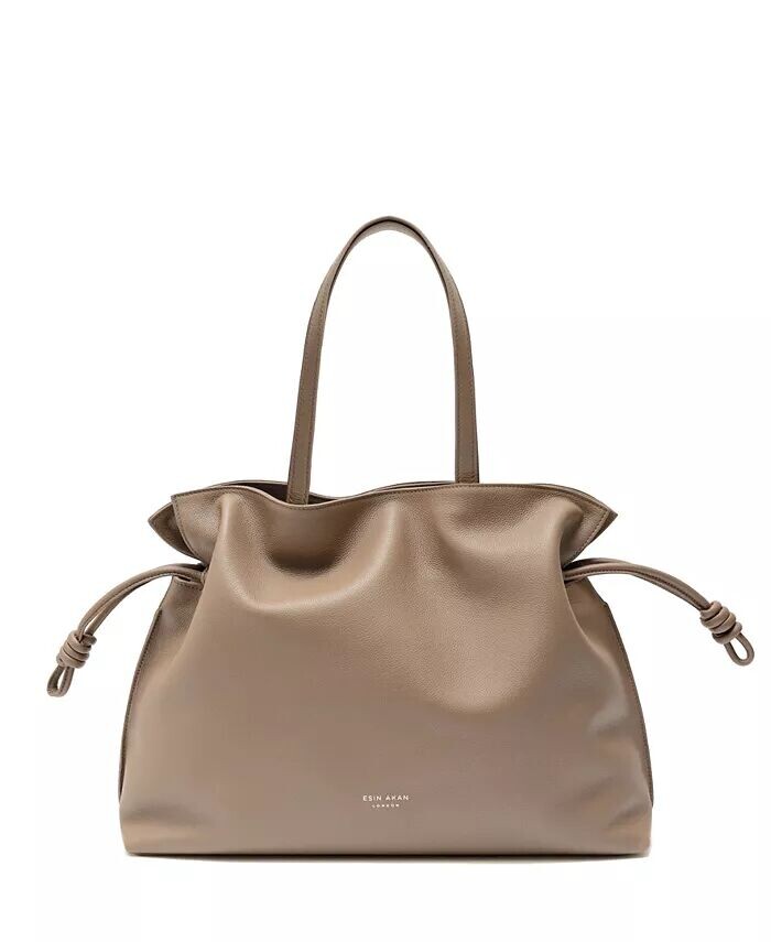 Большая кожаная большая сумка Emma Esin Akan, бежевый
Большая кожаная большая сумка Emma Esin Akan, бежевый