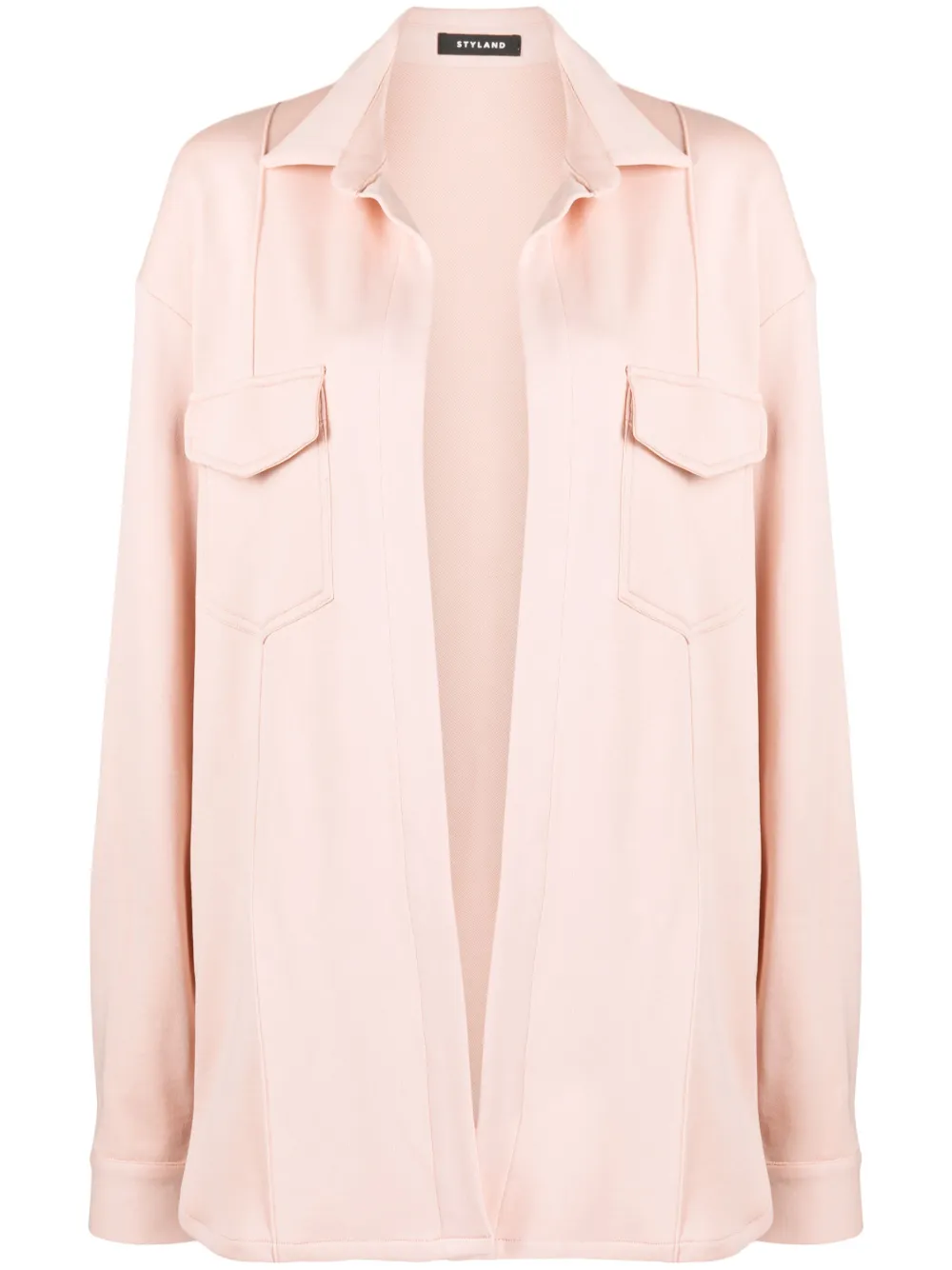 Рубашка с длинными рукавами STYLAND, розовый
Рубашка с длинными рукавами STYLAND, розовый