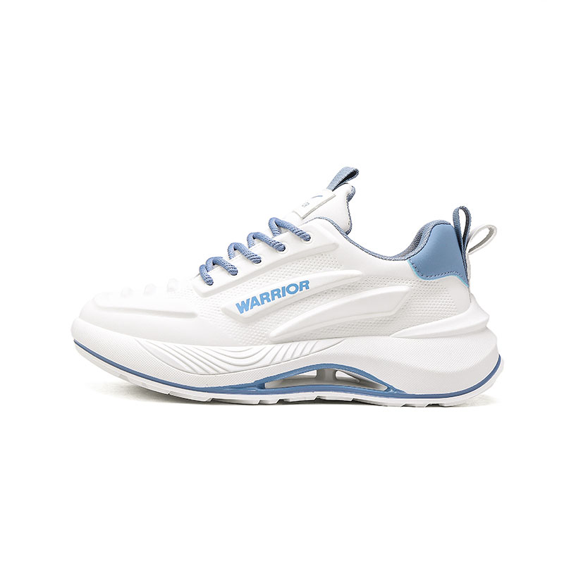 WARRIOR Низкие беговые кроссовки мужские черные хаки — бело-голубые, цвет White Blue 
WARRIOR Низкие беговые кроссовки мужские черные хаки — бело-голубые, цвет White Blue