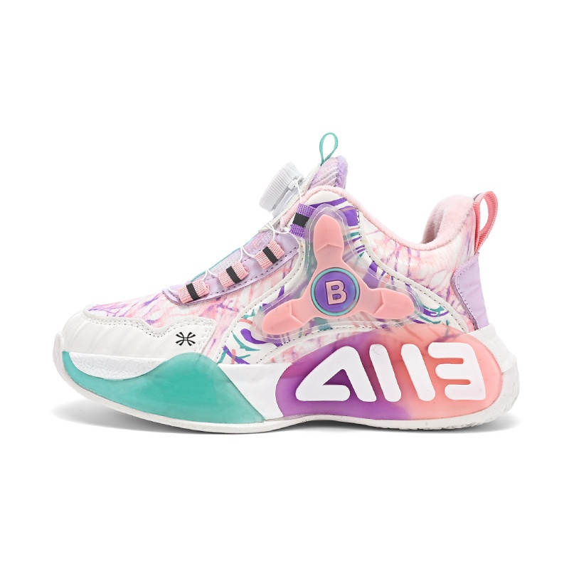 Детские баскетбольные кроссовки с противоскользящей подошвой и средним верхом YUZHAOLIN, розовый
Детские баскетбольные кроссовки с противоскользящей подошвой и средним верхом YUZHAOLIN, розовый