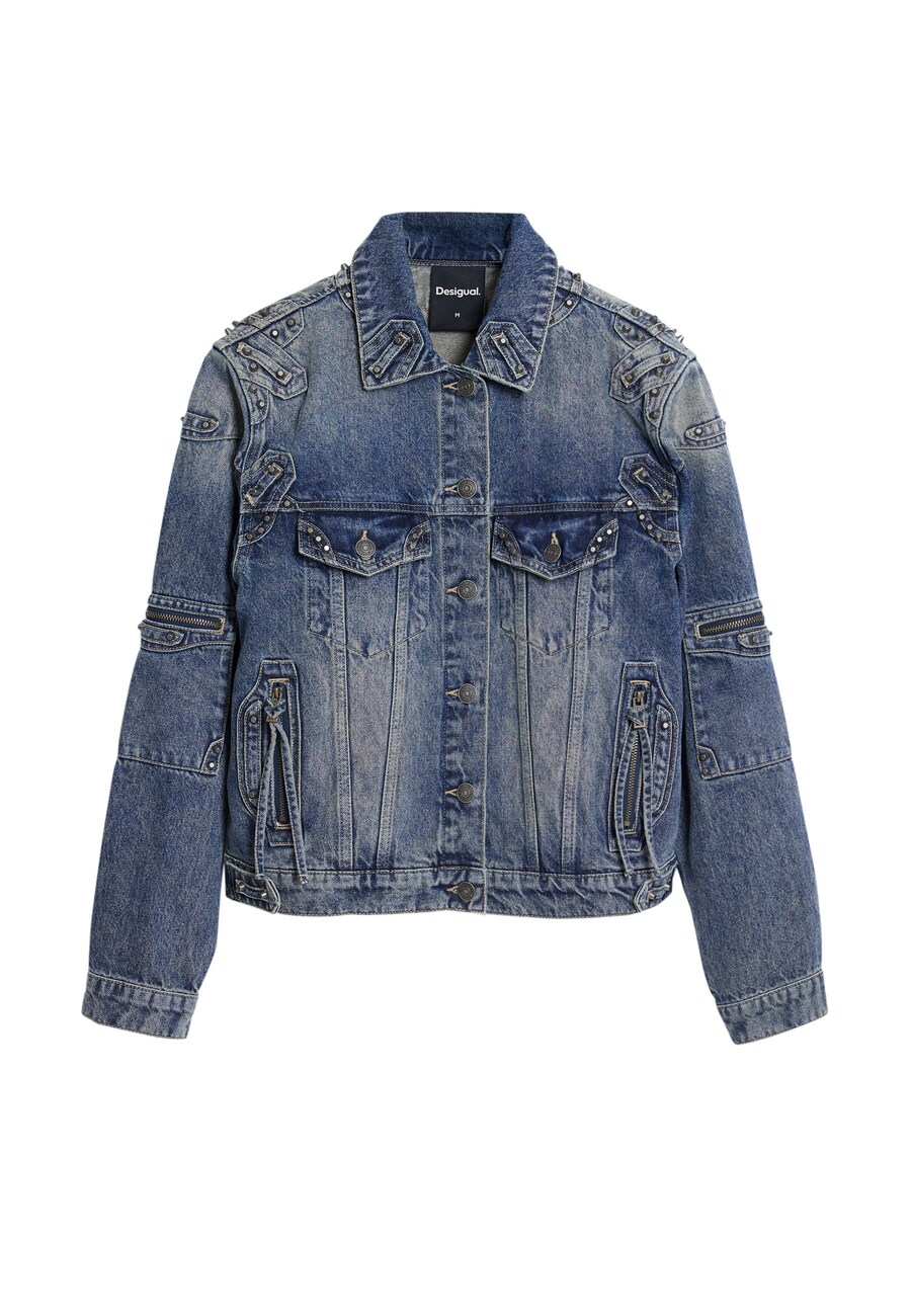 Куртка межсезонная Desigual, синий
Куртка межсезонная Desigual, синий