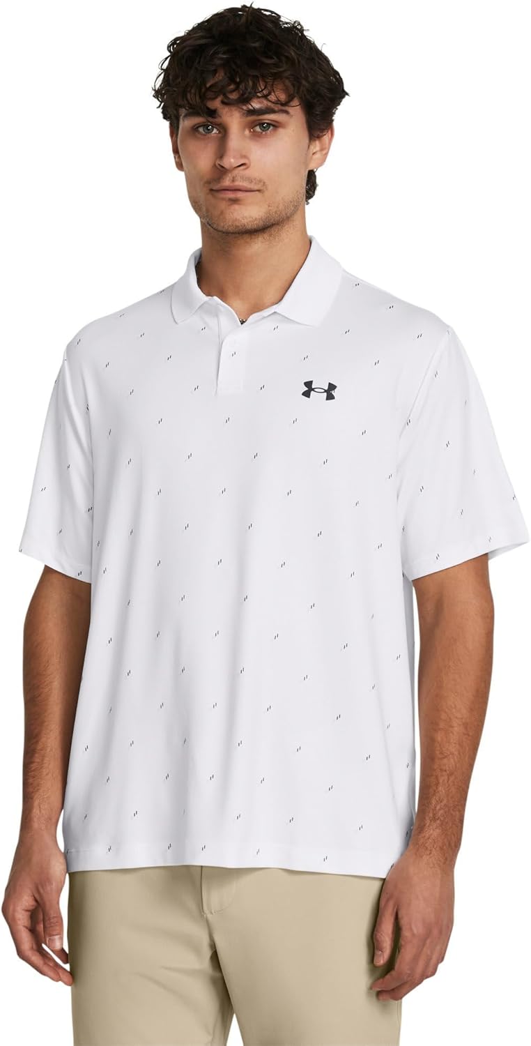 Under Armour Unisex-Adult Men's Ua Matchplay Stripe Polo, White
Under Armour Unisex-Adult Men's Ua Matchplay Stripe Polo, White
