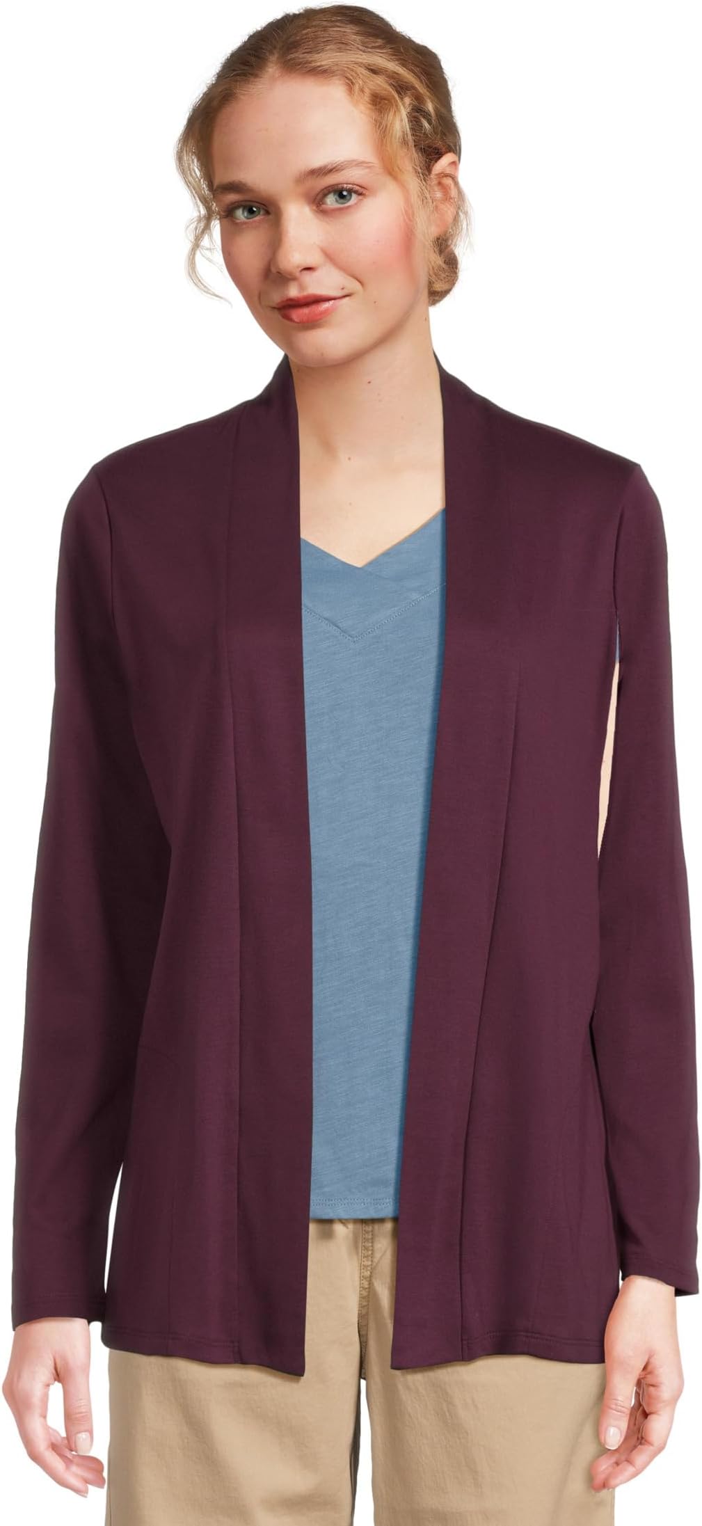 Кардиган L.L.Bean Pima Cotton Open Cardigan With Pockets, цвет Royal Plum
Кардиган L.L.Bean Pima Cotton Open Cardigan With Pockets, цвет Royal Plum
