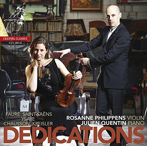 CD диск Philippens, Rosanne / Dedications: Dedications: Works By Faure, Chausson, Kreisler, Saint-Saens And Ysaye
CD диск Philippens, Rosanne / Dedications: Dedications: Works By Faure, Chausson, Kreisler, Saint-Saens And Ysaye