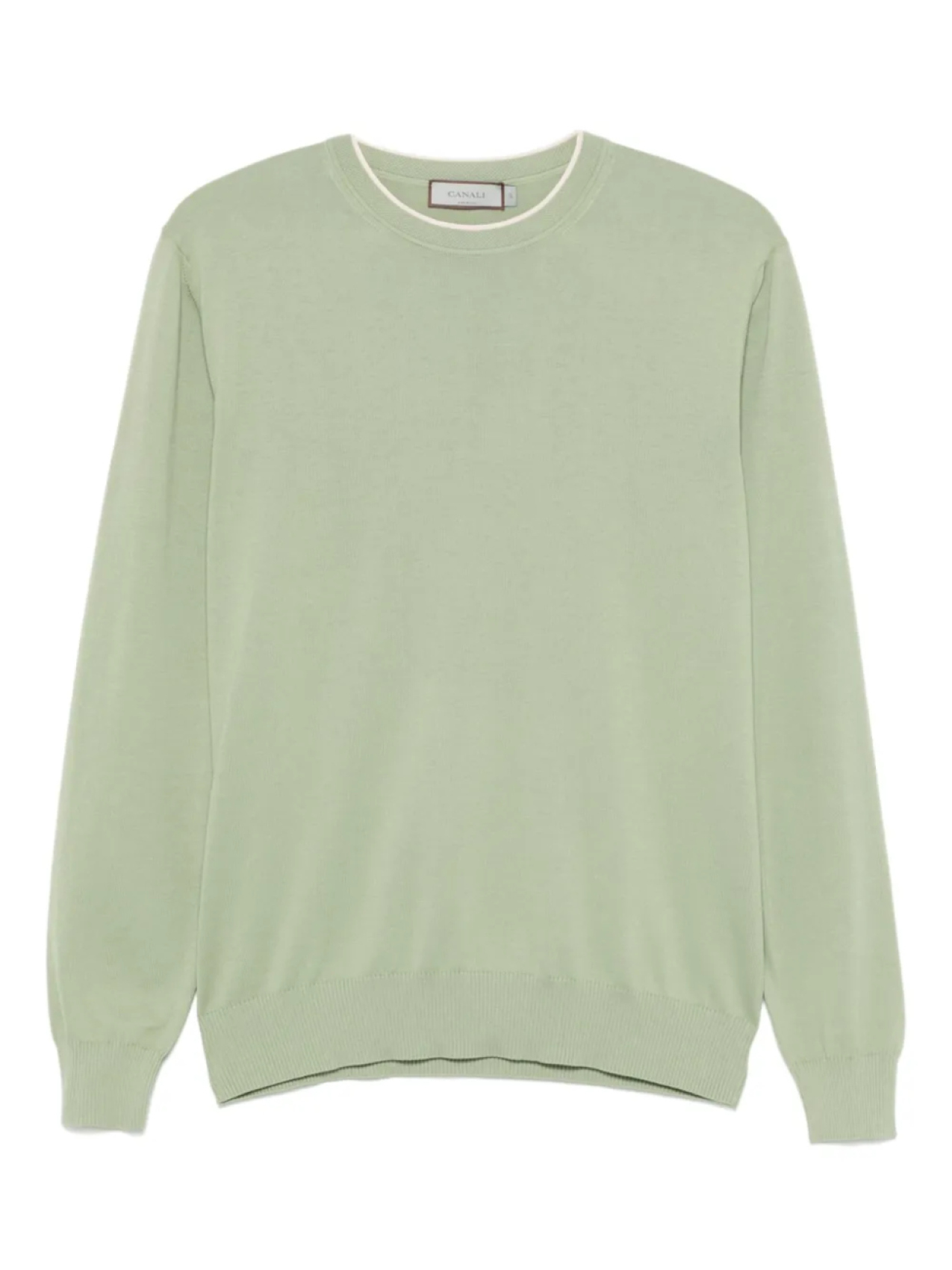 Вязаная футболка Canali, зеленый
Вязаная футболка Canali, зеленый
