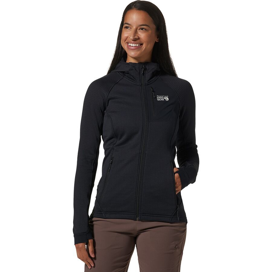 Куртка Mountain Hardwear Polartec Power Grid Full-Zip Hooded Mountain Hardwear, Black
Куртка Mountain Hardwear Polartec Power Grid Full-Zip Hooded Mountain Hardwear, Black