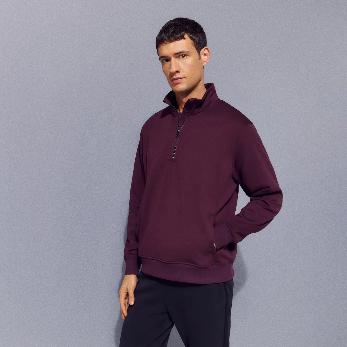 Мужская спортивная толстовка из вискозы с полу-молнией от Sportcasual Boomerang, красный
Мужская спортивная толстовка из вискозы с полу-молнией от Sportcasual Boomerang, красный