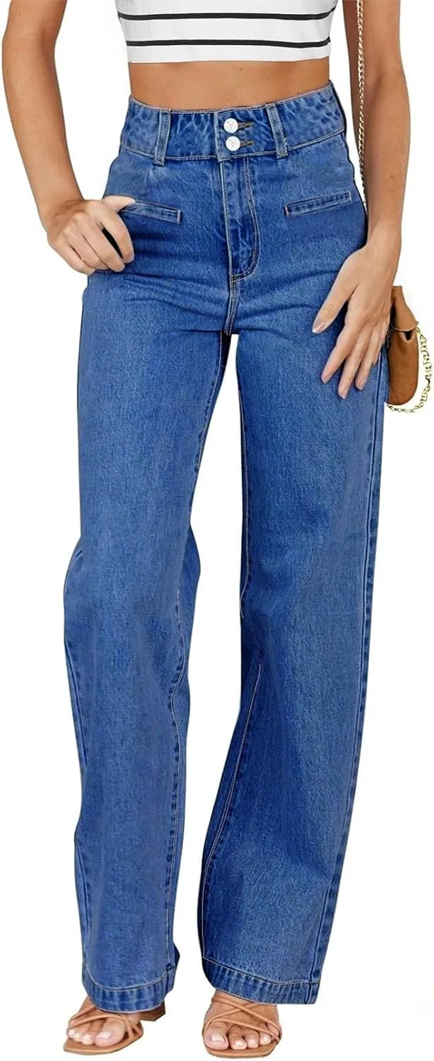 Sidefeel Женские джинсы High Waisted Straight Leg Stretchy
Sidefeel Женские джинсы High Waisted Straight Leg Stretchy