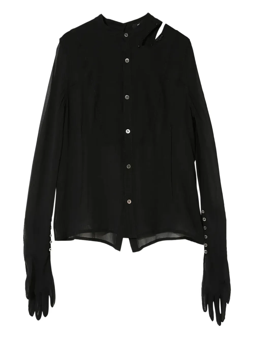 Шелковая рубашка Undercover, черный
Шелковая рубашка Undercover, черный