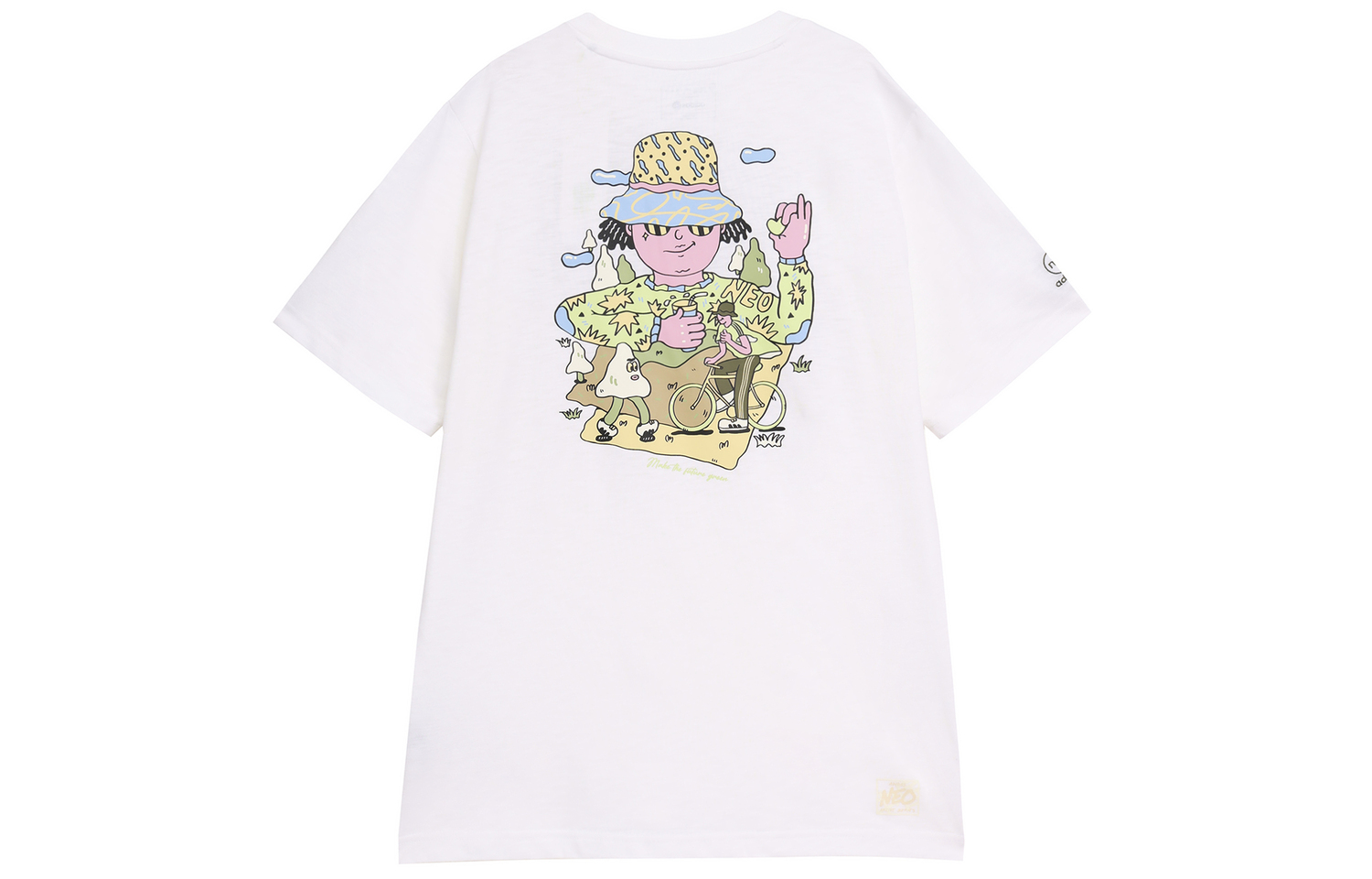 Футболка унисекс белая Adidas Neo
Футболка унисекс белая Adidas Neo