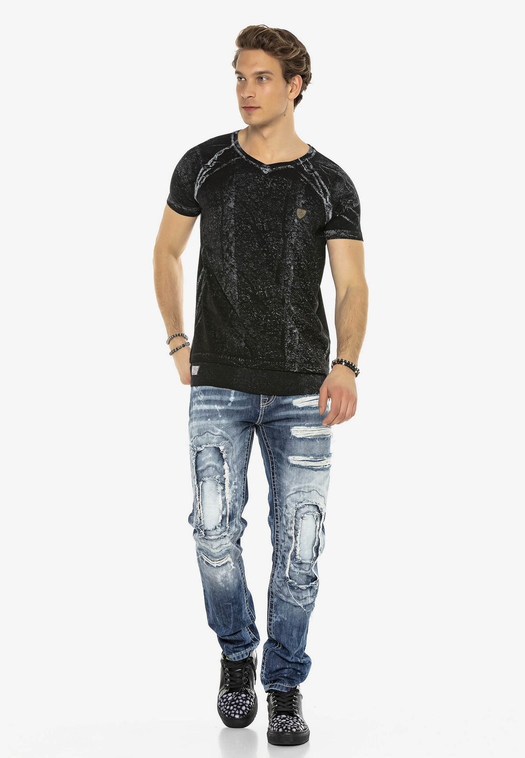 Джинсы облегающего кроя Cipo & Baxx, синий
Джинсы облегающего кроя Cipo & Baxx, синий