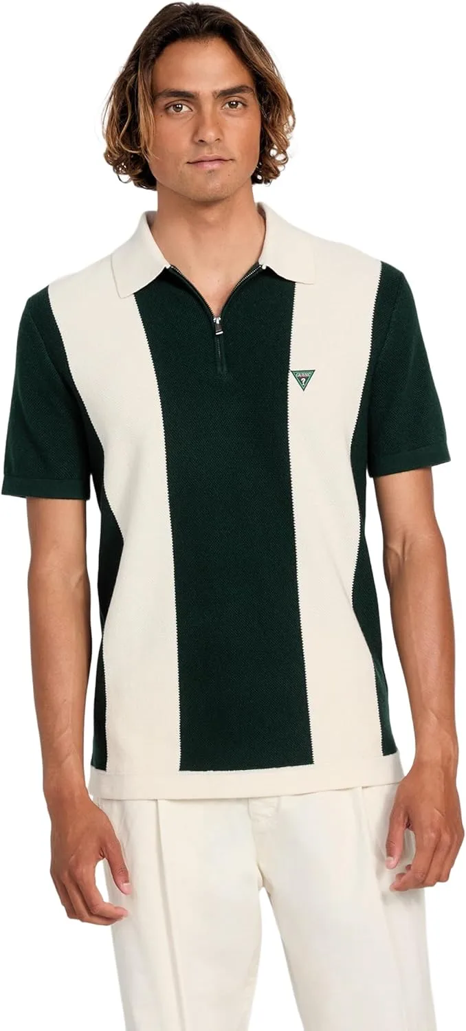 Мужской поло-свитер Humphrey с коротким рукавом Eco GUESS
Мужской поло-свитер Humphrey с коротким рукавом Eco GUESS