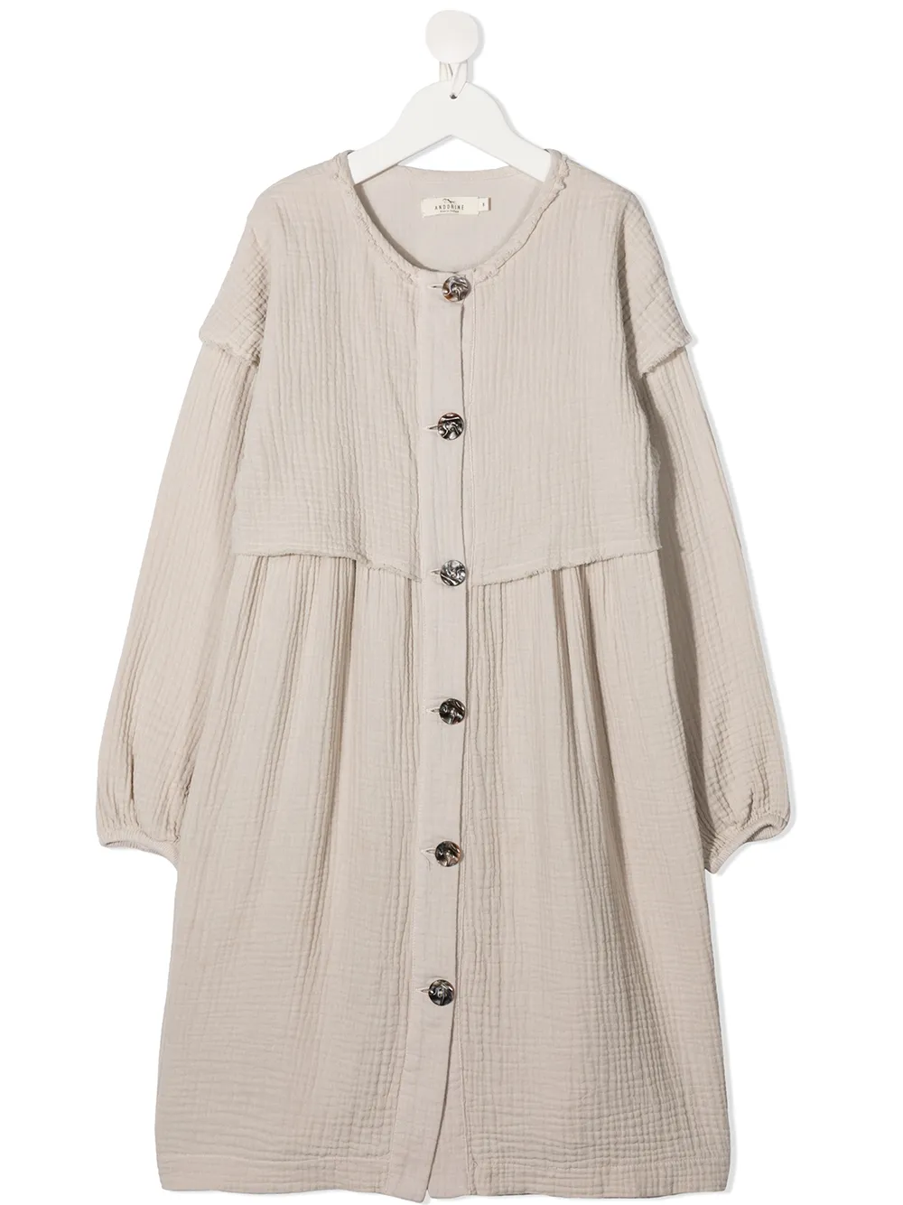 Платье миди на пуговицах Andorine, нейтральный
Платье миди на пуговицах Andorine, нейтральный