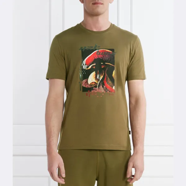 Футболка Teemushroom стандартного кроя Boss, хаки
Футболка Teemushroom стандартного кроя Boss, хаки