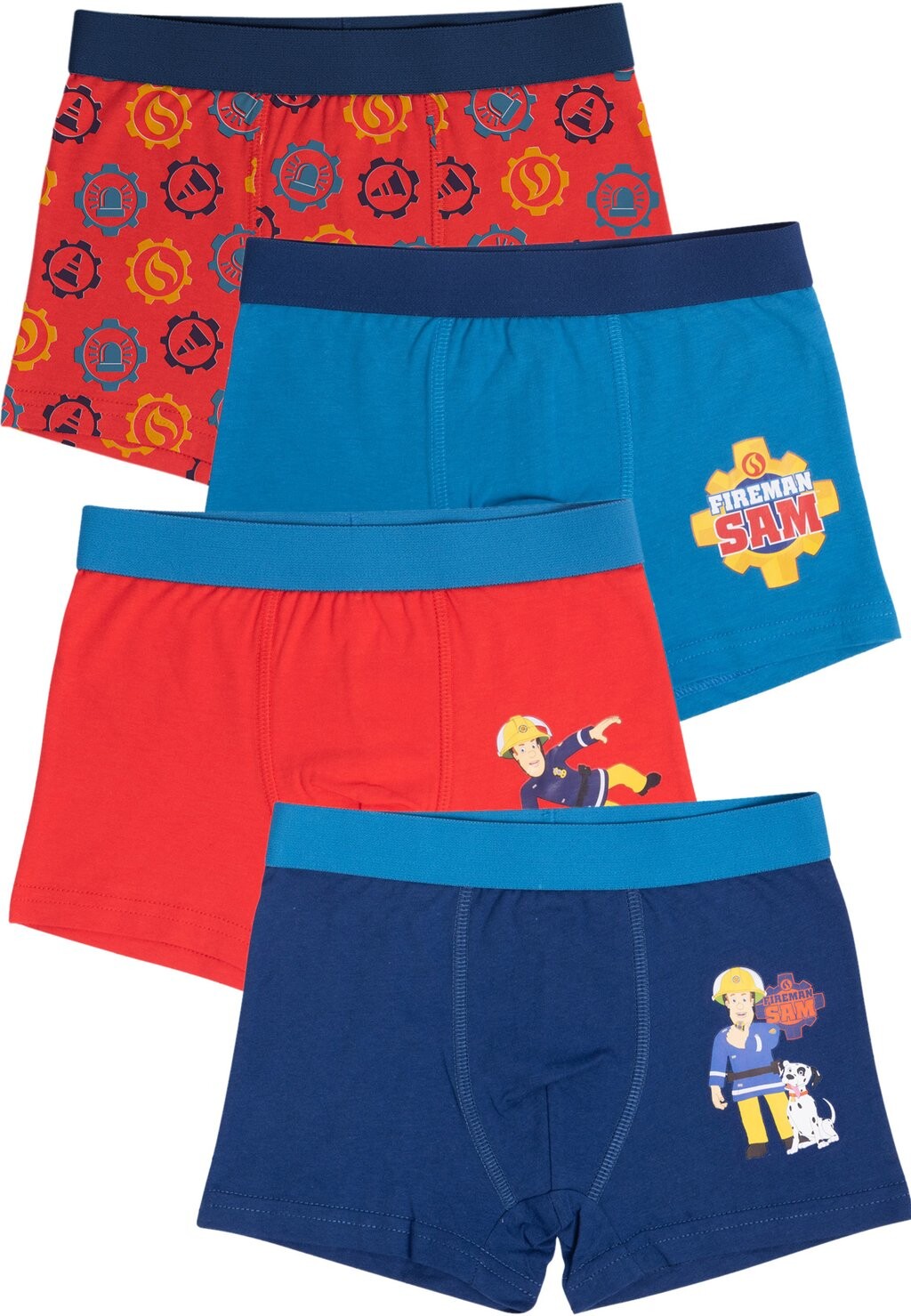 Трусы 4ER PACK Fireman Sam, синий/красный
Трусы 4ER PACK Fireman Sam, синий/красный
