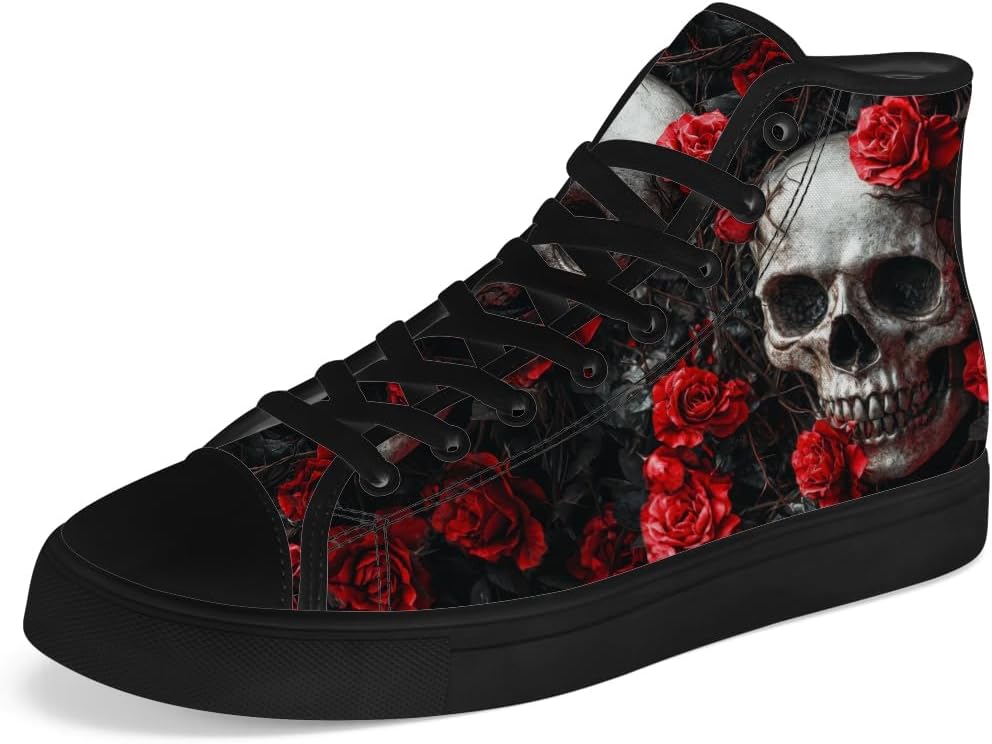 Кеды на высокой подошве с черепом chebing, женские и мужские, с текстильным верхом, шнуровкой, повседневные, подарочные для мужчин и женщин, черный
Кеды на высокой подошве с черепом chebing, женские и мужские, с текстильным верхом, шнуровкой, повседневные, подарочные для мужчин и женщин, черный