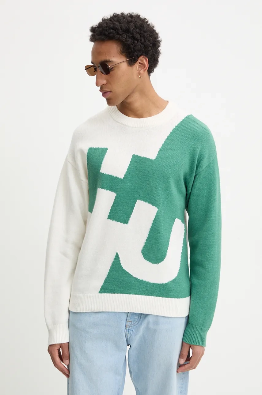 Свитер из смесовой шерсти Hugo Blue, зеленый
Свитер из смесовой шерсти Hugo Blue, зеленый