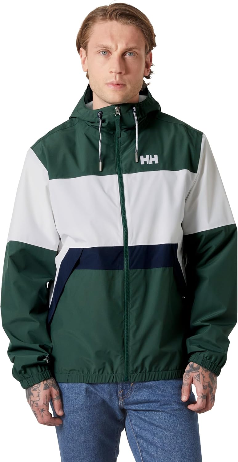 Мужская дождевая куртка Helly-Hansen Koster Helly Hansen, 390 Jungle Green
Мужская дождевая куртка Helly-Hansen Koster Helly Hansen, 390 Jungle Green