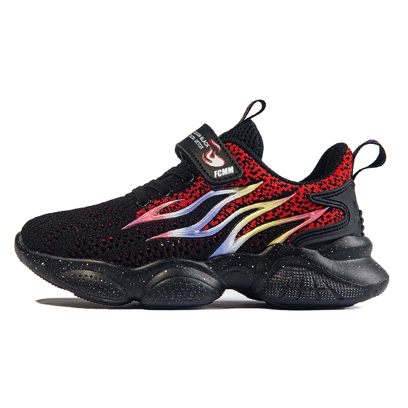 Дышащая повседневная обувь для детей FCMM, черный/красный
Дышащая повседневная обувь для детей FCMM, черный/красный