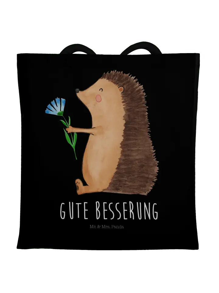 Сумка для переноски Mr & Mrs Panda Igel Blumen, черный
Сумка для переноски Mr & Mrs Panda Igel Blumen, черный