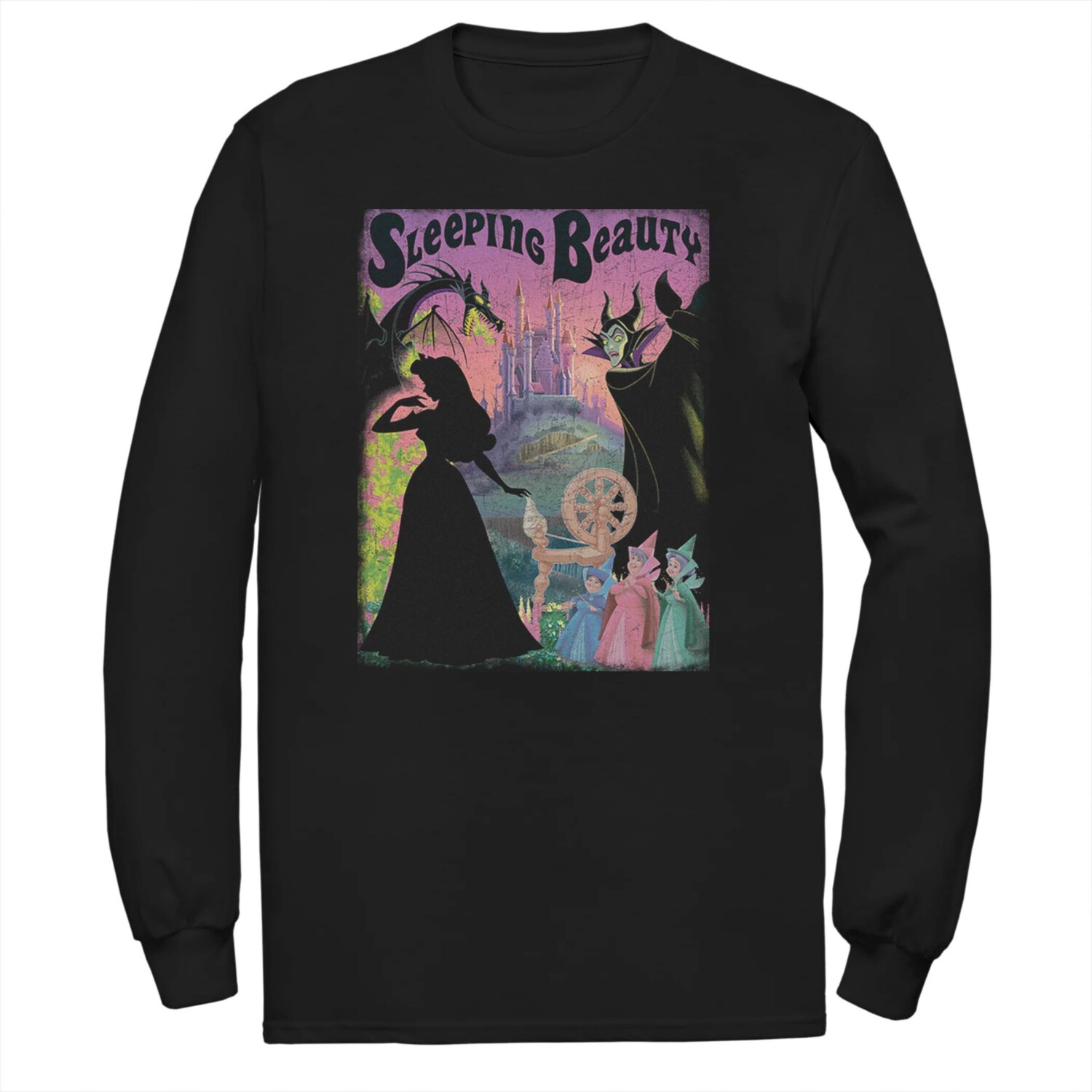 Мужская футболка с плакатом «Спящая красавица» Disney Licensed Character
Мужская футболка с плакатом «Спящая красавица» Disney Licensed Character