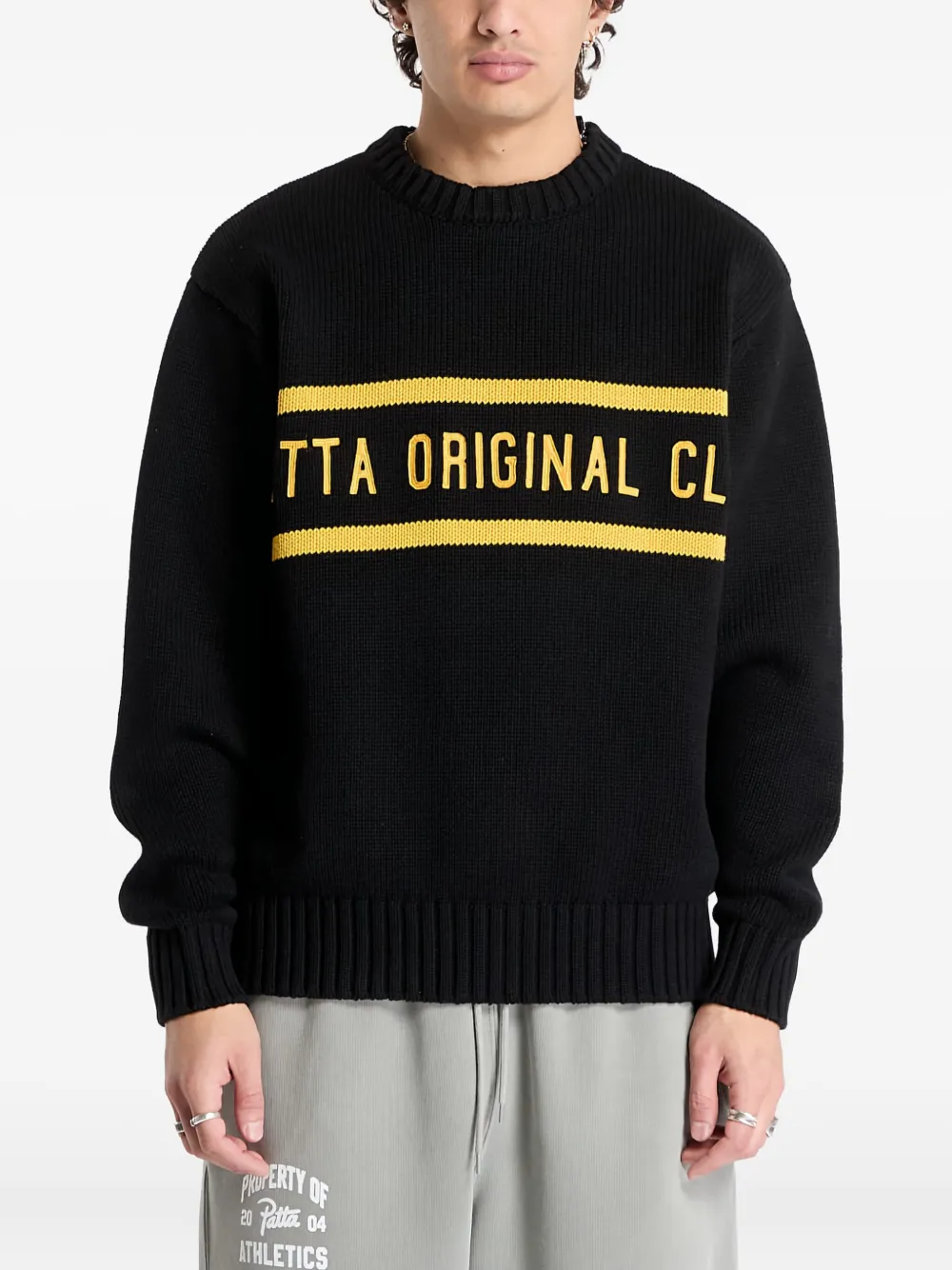 Вязаный джемпер Patta, черный
Вязаный джемпер Patta, черный