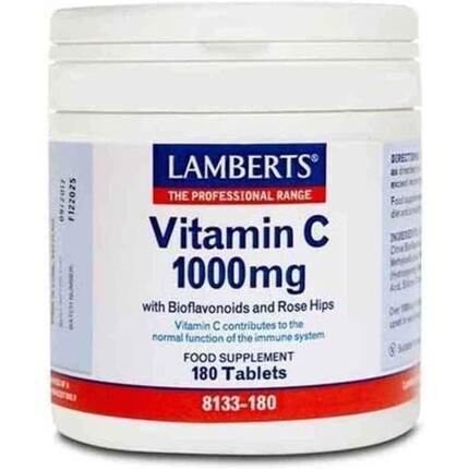 Lamberts Healthcare Ltd. Витамин С с замедленным высвобождением, 1000 мг, 180 таблеток
Lamberts Healthcare Ltd. Витамин С с замедленным высвобождением, 1000 мг, 180 таблеток