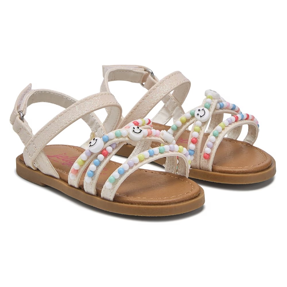 Детские сандалии для дружбы Tullia от Jellypop, toddler/little kid, white glitter
Детские сандалии для дружбы Tullia от Jellypop, toddler/little kid, white glitter