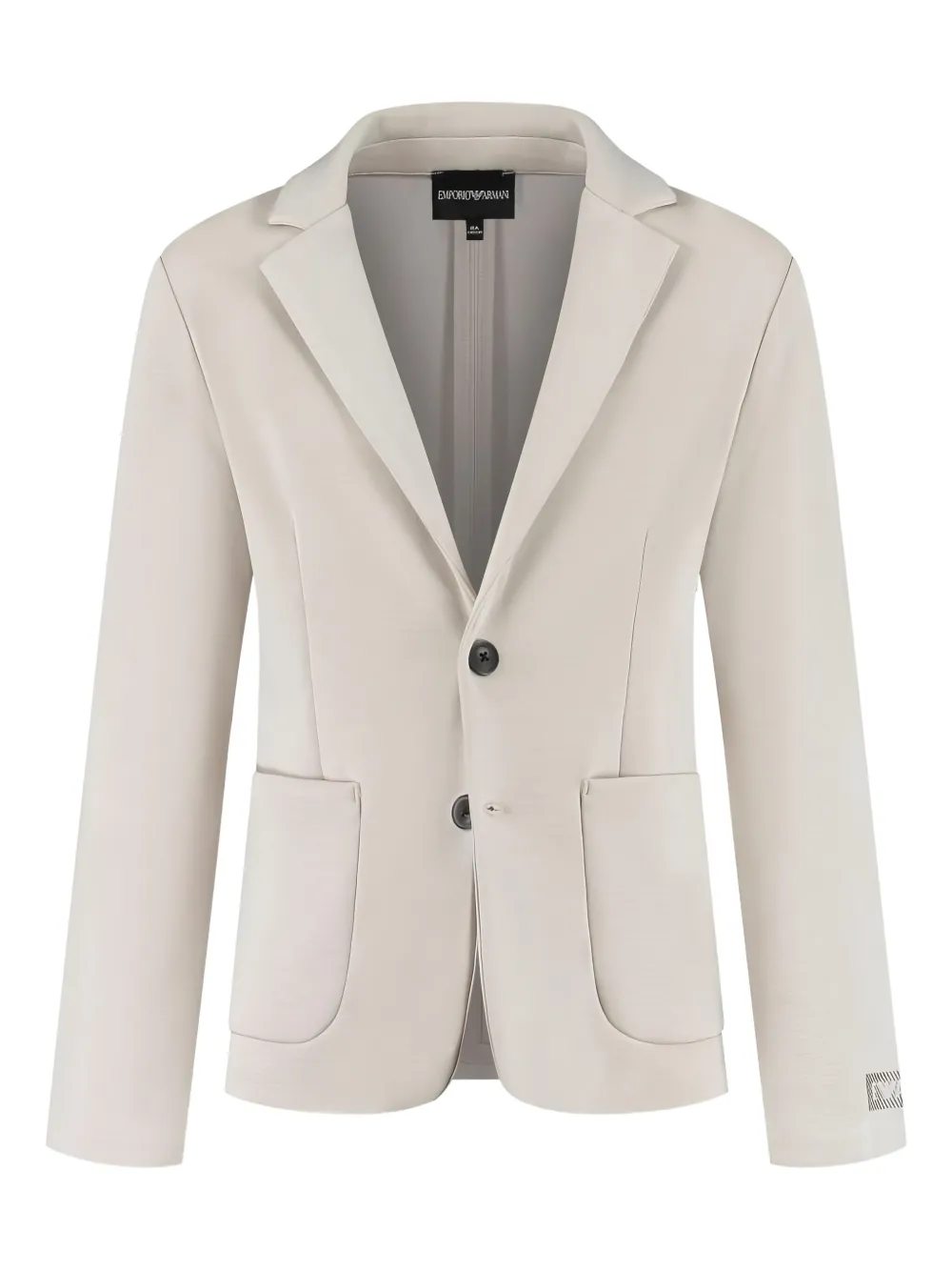 Двубортный пиджак с накладными карманами Emporio Armani Kids, белый
Двубортный пиджак с накладными карманами Emporio Armani Kids, белый
