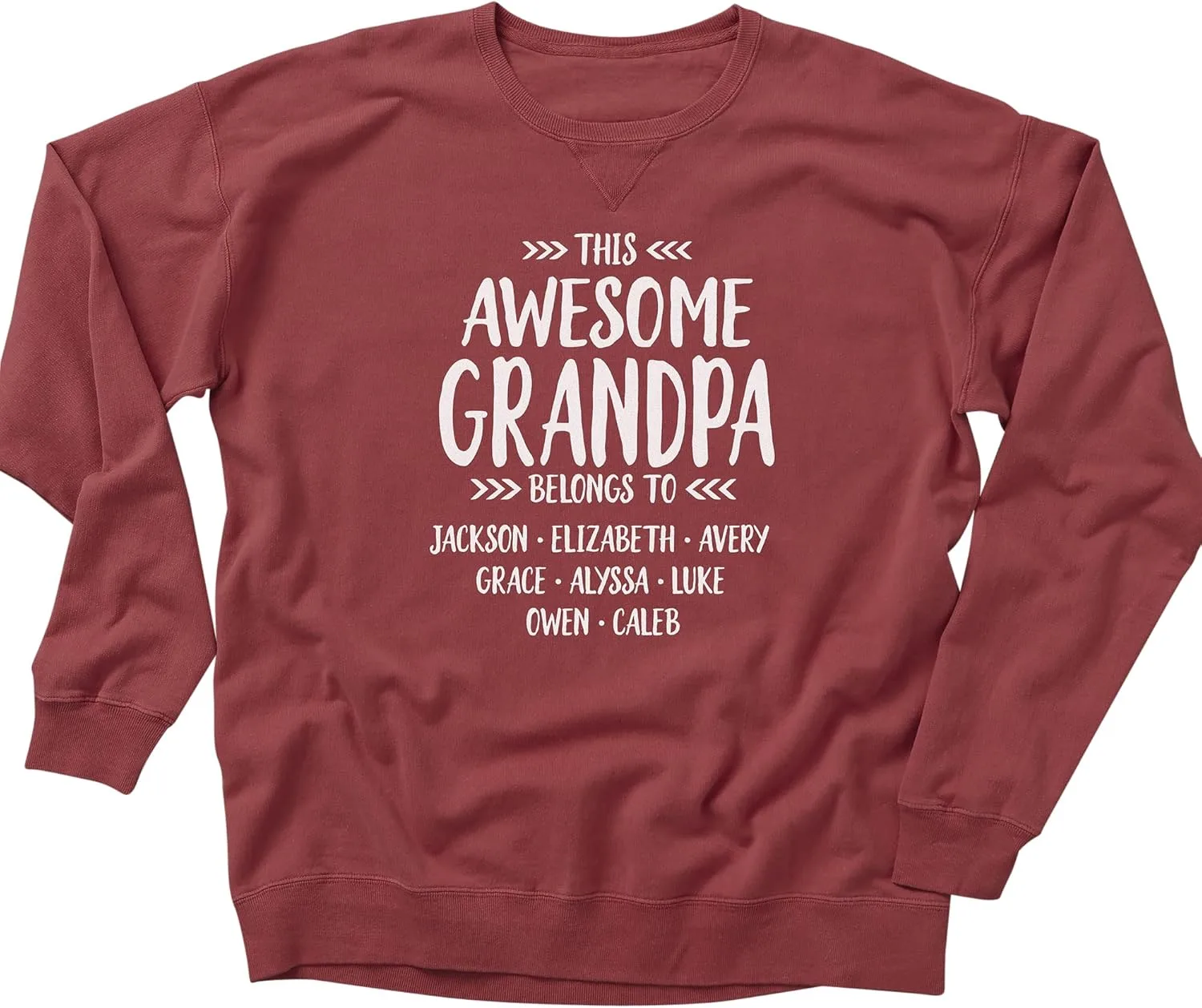 Персонализированный свитшот для взрослых This Awesome Dad Belongs To Personalization Universe
Персонализированный свитшот для взрослых This Awesome Dad Belongs To Personalization Universe