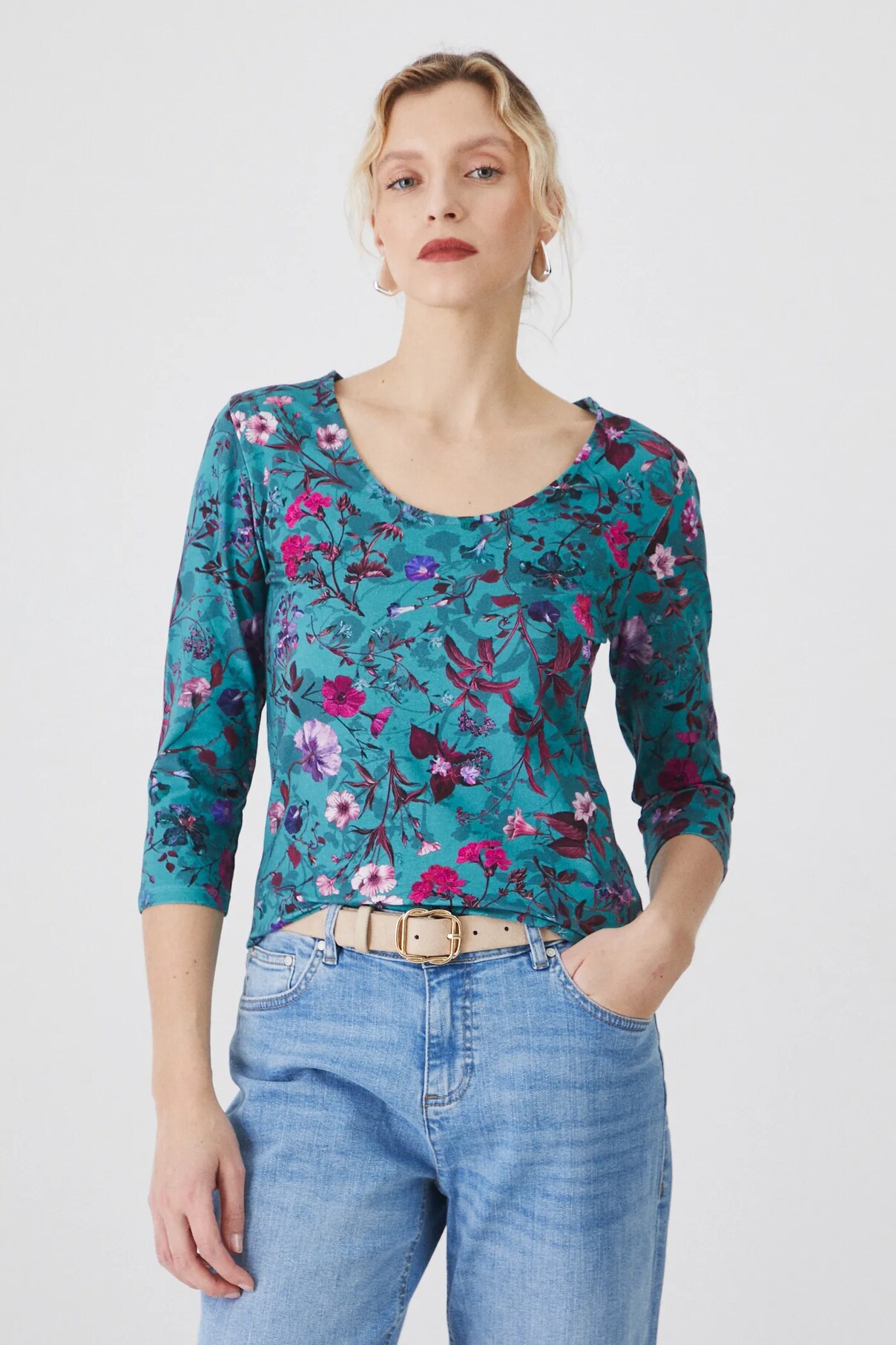 Лонгслив Medicine, бирюзовый 
Лонгслив Medicine, бирюзовый