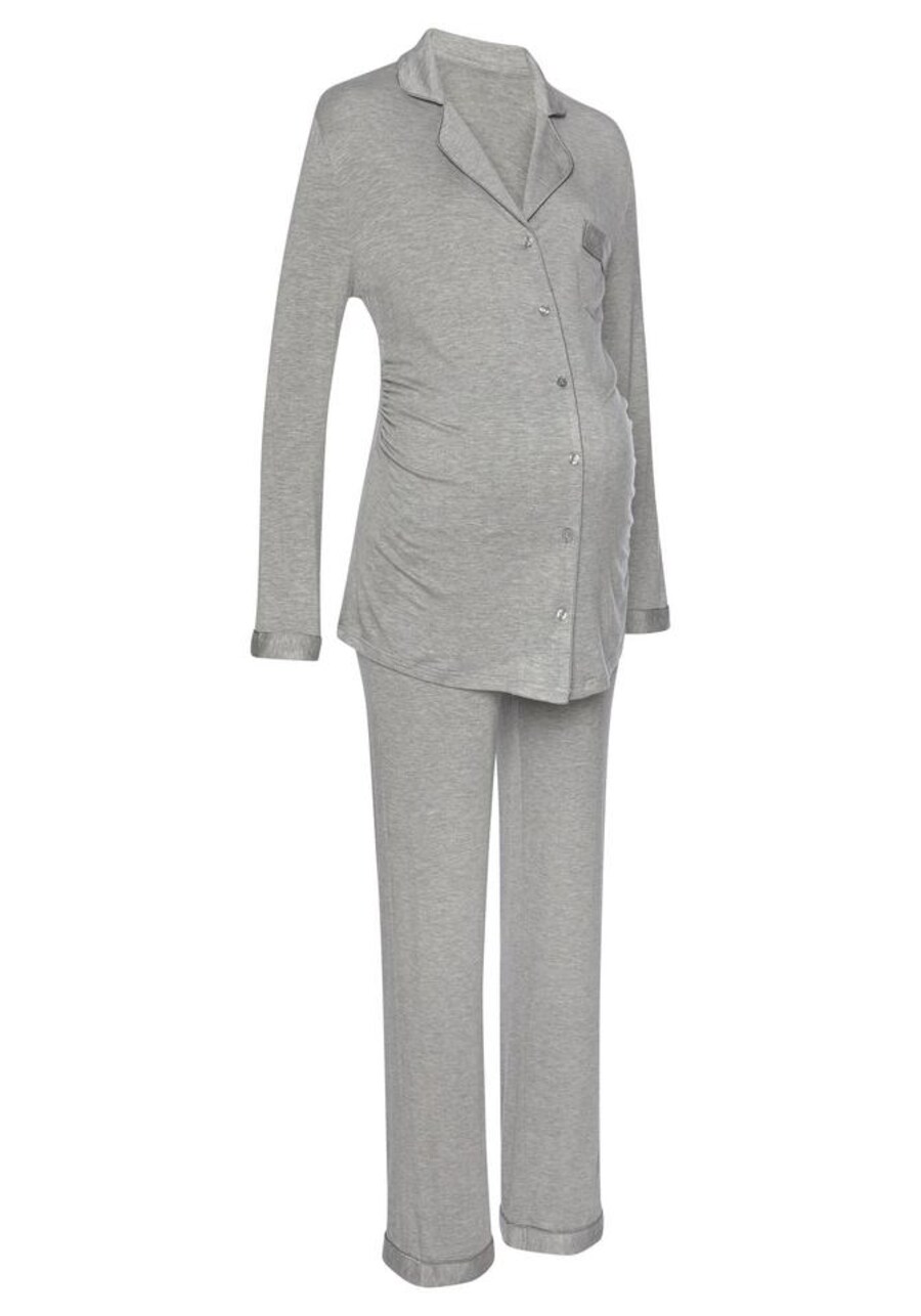 Пижама LASCANA, пятнистый серый
Пижама LASCANA, пятнистый серый