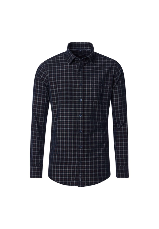 Клетчатая куртка-рубашка повседневный крой Casamoda, черный
Клетчатая куртка-рубашка повседневный крой Casamoda, черный