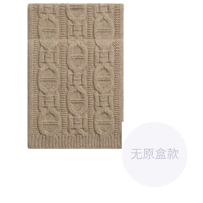 HERMES Шарф из кашемира и шерсти для женщин Light Umber
HERMES Шарф из кашемира и шерсти для женщин Light Umber