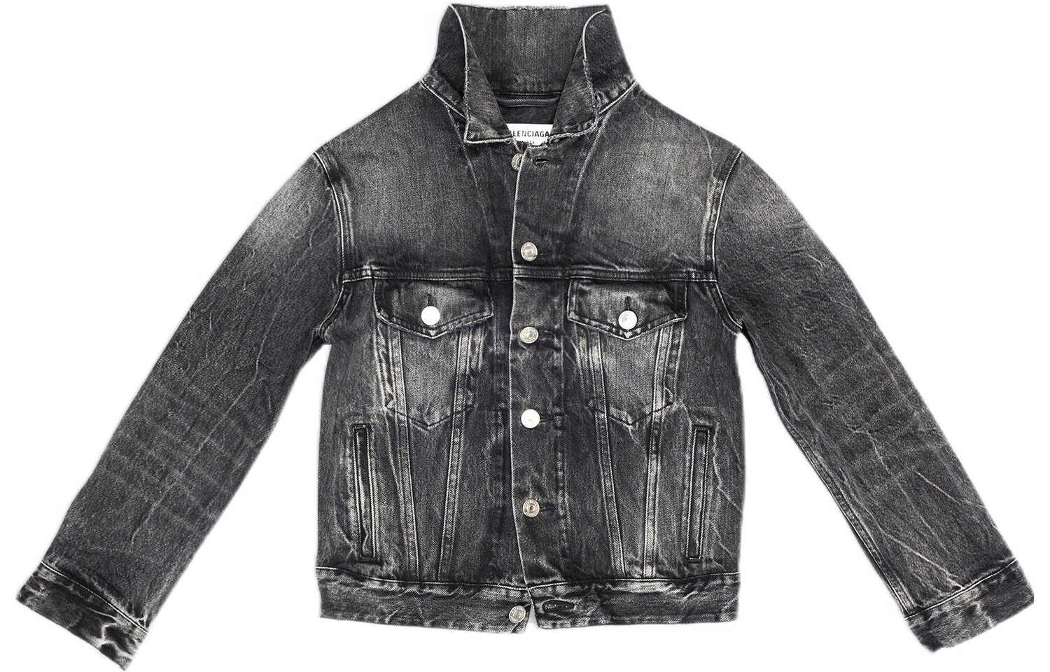 Женская джинсовая куртка Balenciaga, черный
Женская джинсовая куртка Balenciaga, черный