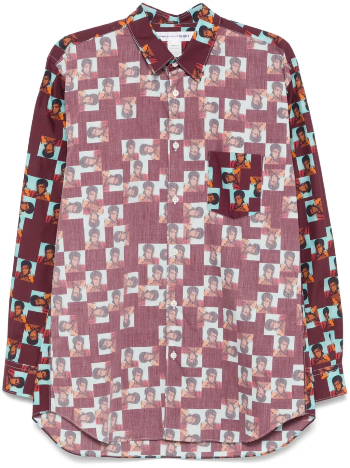 Comme Des Garçons Shirt рубашка с принтом, фиолетовый
Comme Des Garçons Shirt рубашка с принтом, фиолетовый