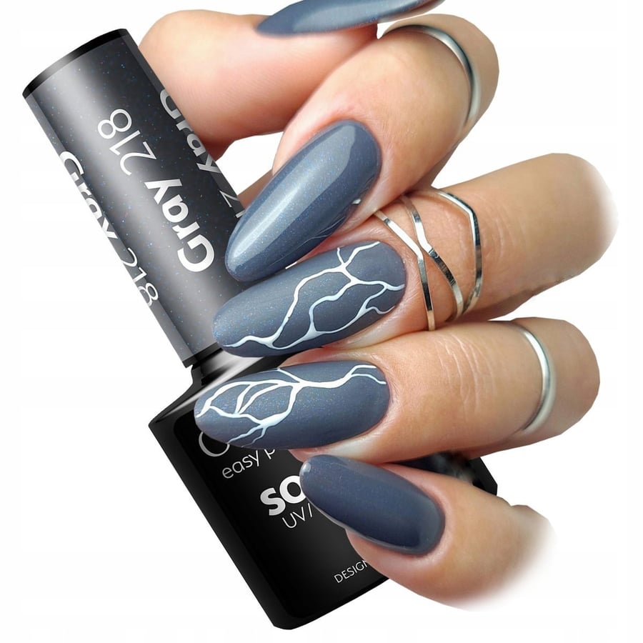 Claresa Gray 218 Гибридный лак для ногтей Серый с частицами Puderek
Claresa Gray 218 Гибридный лак для ногтей Серый с частицами Puderek