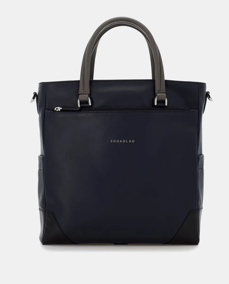 Сумка через плечо из синей бычьей кожи Scharlau, синий
Сумка через плечо из синей бычьей кожи Scharlau, синий