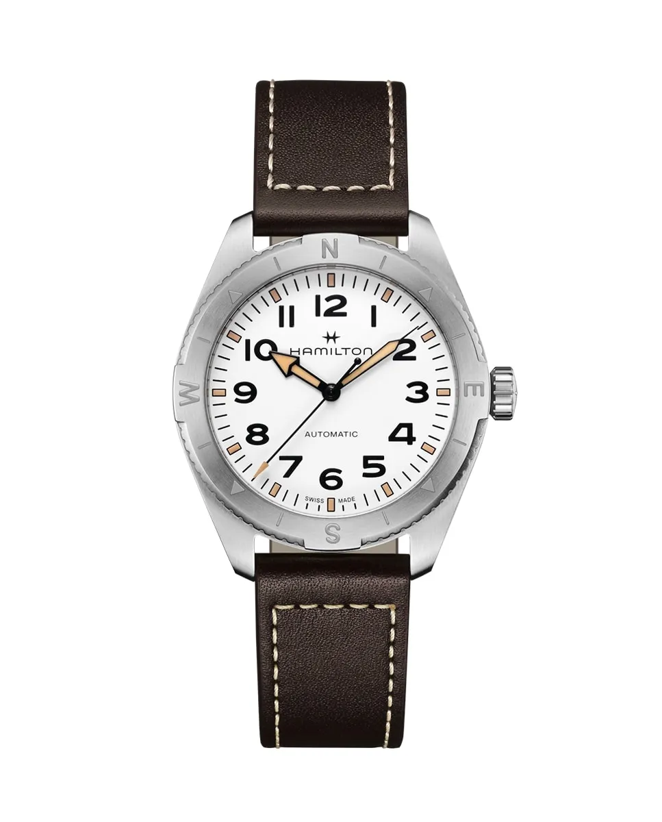 Мужские автоматические часы Khaki Field Expedition 41 мм H70315510 с кожаным ремешком Hamilton, коричневый
Мужские автоматические часы Khaki Field Expedition 41 мм H70315510 с кожаным ремешком Hamilton, коричневый