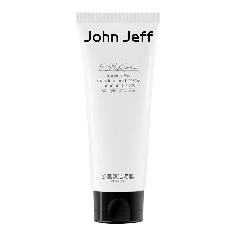 JOHN JEFF JohnJeff многофункциональная очищающая маска-глина Amazon White Clay для лица
JOHN JEFF JohnJeff многофункциональная очищающая маска-глина Amazon White Clay для лица