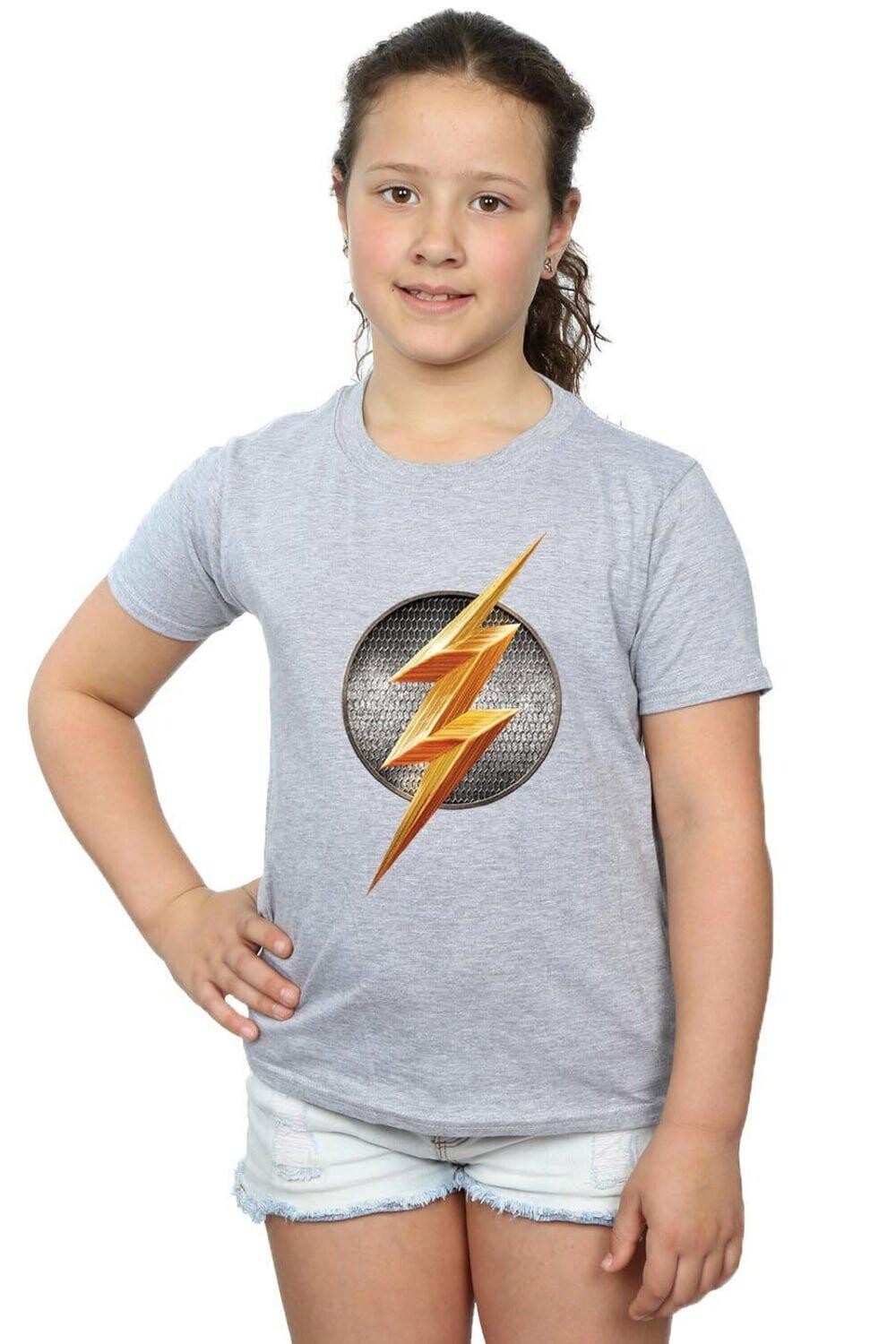 Хлопковая футболка с эмблемой «Лиги справедливости» из фильма «Флэш» DC Comics, серый
Хлопковая футболка с эмблемой «Лиги справедливости» из фильма «Флэш» DC Comics, серый
