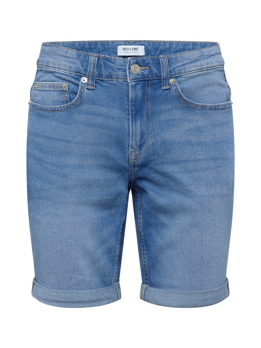 Джинсовые шорты Only & Sons Slim fit Jeans PLY 9289, синий деним
Джинсовые шорты Only & Sons Slim fit Jeans PLY 9289, синий деним