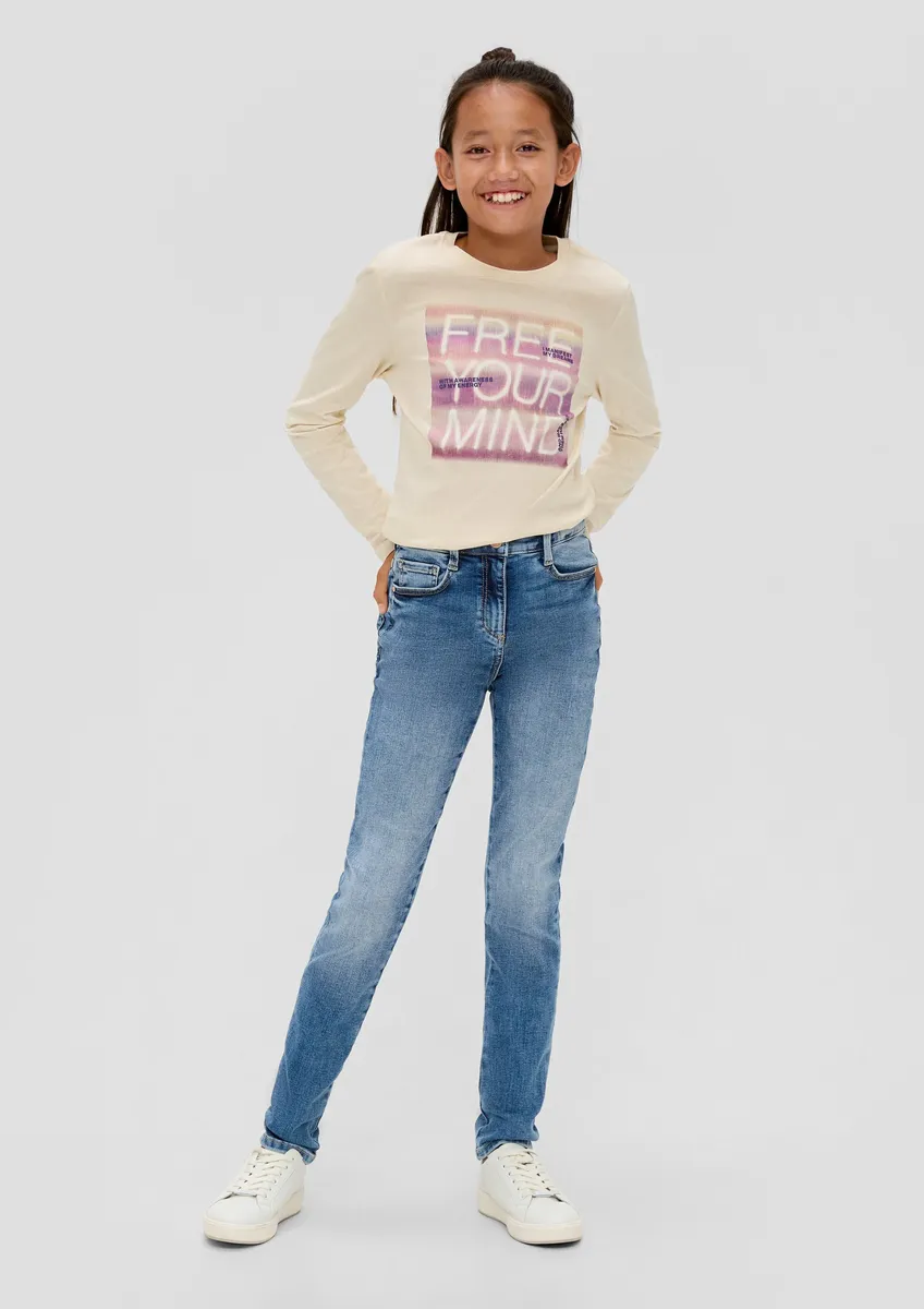 Джинсы S.Oliver Junior стандартного кроя, с 5 карманами, синий
Джинсы S.Oliver Junior стандартного кроя, с 5 карманами, синий