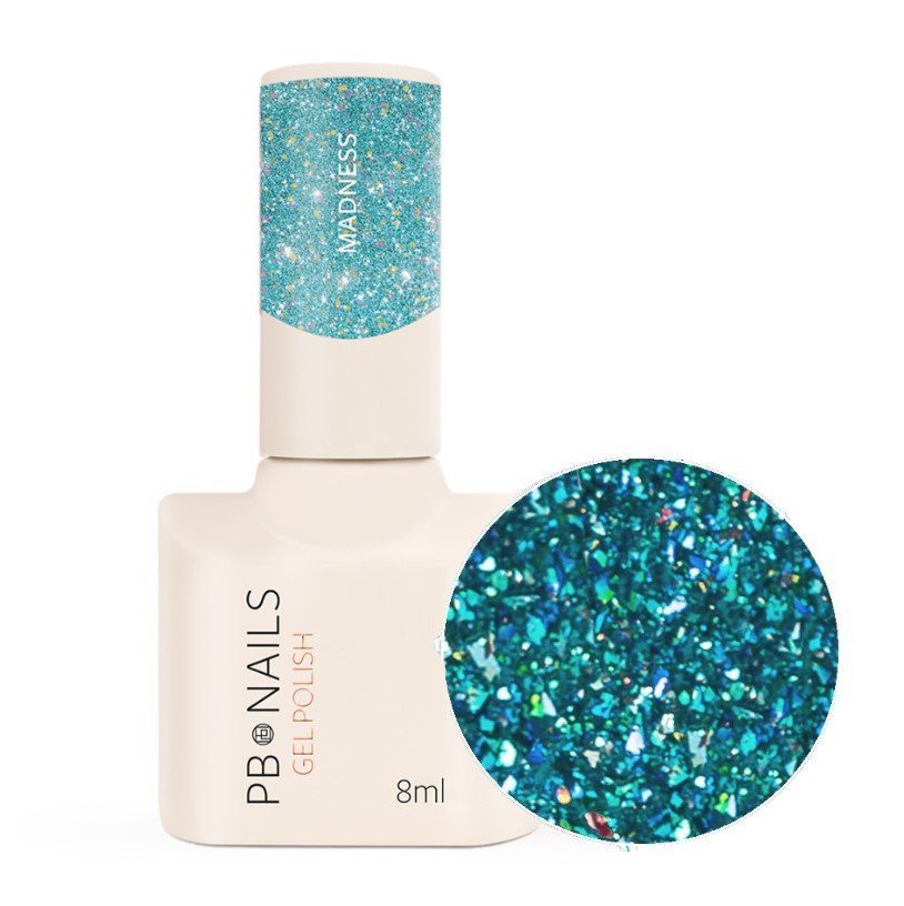 PB NAILS Hybrid Varnish MADNESS - 8 мл
PB NAILS Hybrid Varnish MADNESS - 8 мл