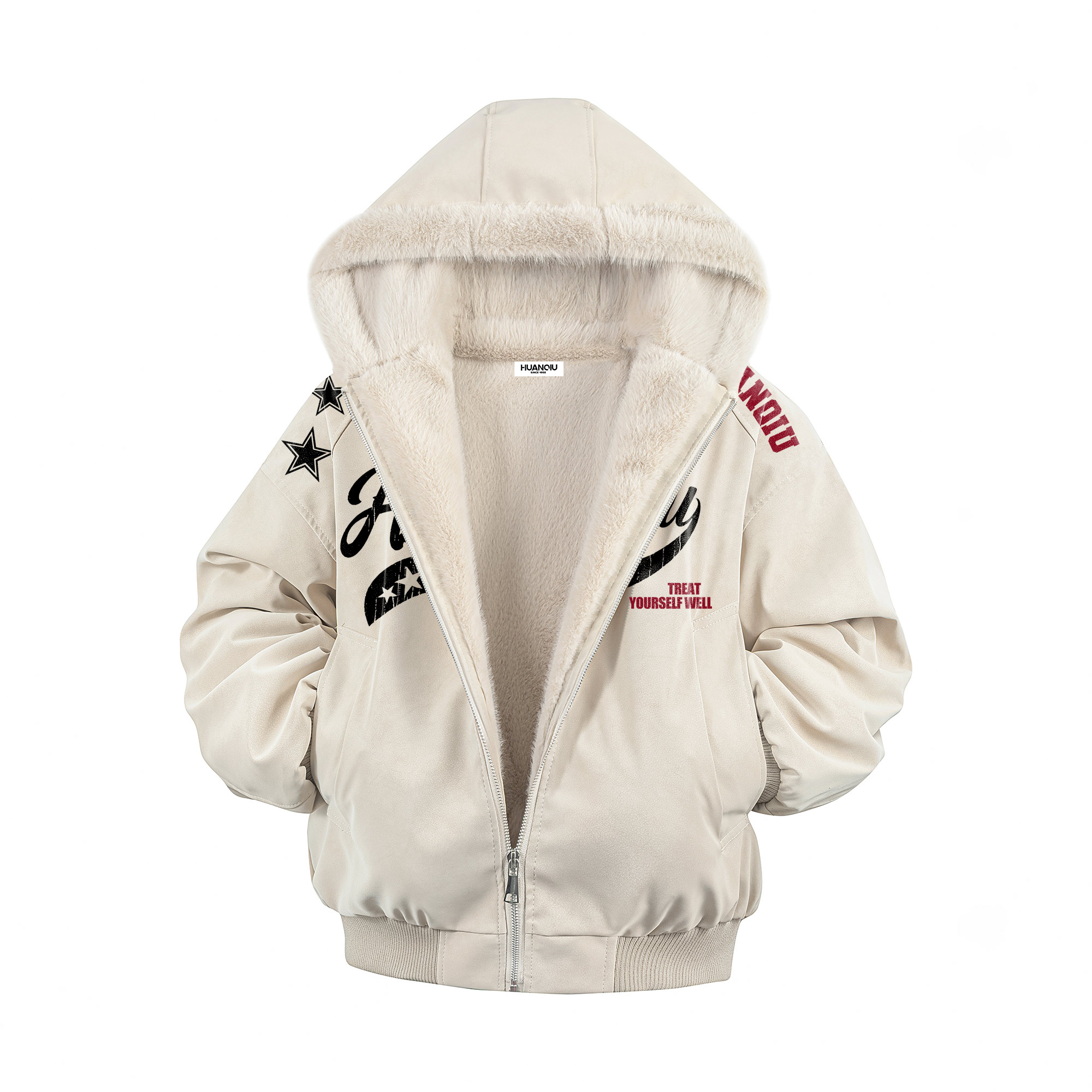 Куртка Unisex с капюшоном и флисовой подкладкой в стиле Chanel HUANQIU, оранжевый
Куртка Unisex с капюшоном и флисовой подкладкой в стиле Chanel HUANQIU, оранжевый