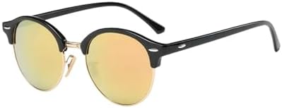 Винтажные солнцезащитные очки 2027 года для женщин и мужчин, ретро-очки с заклепками, круглые зеркальные очки для вождения, женские и мужские, с защитой от УФ-излучения UV400 MTZJH, Pink
Винтажные солнцезащитные очки 2027 года для женщин и мужчин, ретро-очки с заклепками, круглые зеркальные очки для вождения, женские и мужские, с защитой от УФ-излучения UV400 MTZJH, Pink